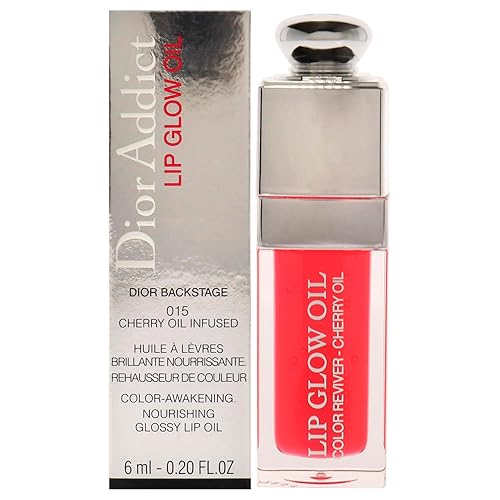 Dior Addict Lip Glow Öl 6 ml, 015 Kirsche - Kirsche - 1 stück (1er Pack)