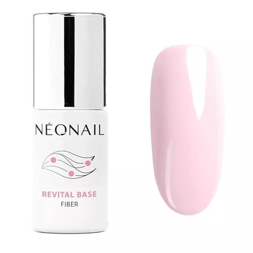 NeoNail Nagellack UV Revital Base Fiber Rosy Blush, 7.2 ml - Revital Base Fiber Rosy Blush