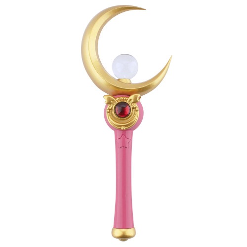 OURCOSPLAY Sailor Moon Cosplay Accessories Tsukino Usagi Moon Stick Costume - Moon Stick