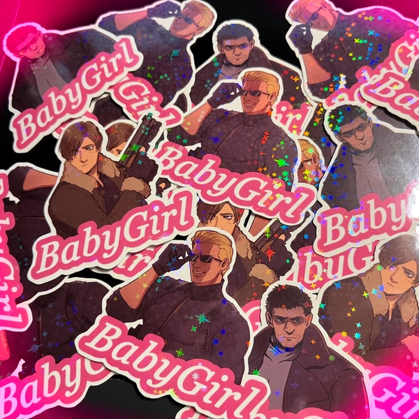 UPGRADED RE Babygirl Collection バイオハザード ステッカ