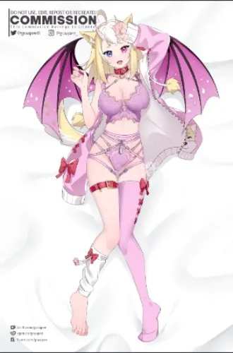 DAKIMAKURA ✦ Waifu Pillow ✦ by Graapee_ (@graapee)