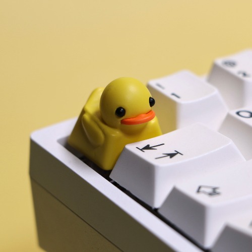 Duckey Keycap - Yellow