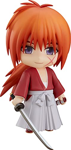 Good Smile Rurouni Kenshin: Kenshin Himura Nendoroid Action Figure, Multicolor