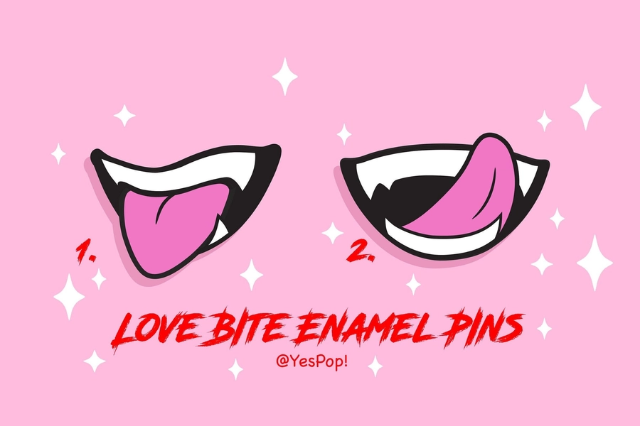 Love Bite BL Enamel pin~