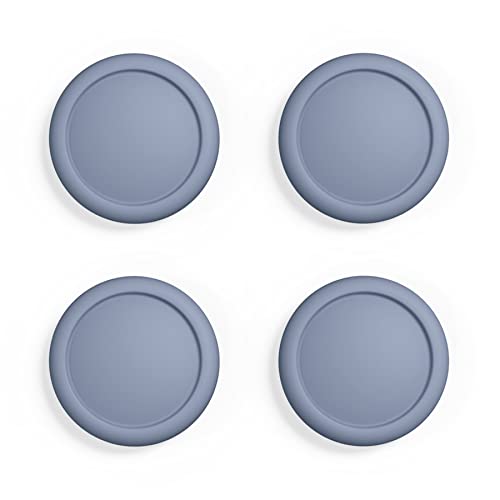 eXtremeRate PlayVital Switch Joystick Caps, Switch Lite Thumbstick Caps, Silicone Analog Cover for Switch OLED Joycon Thumb Grip Rocker Caps for Nintendo Switch & Switch Lite - Slate Gray - Slate Gray