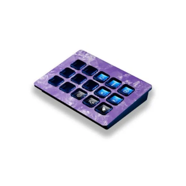 Purple Quartz Elgato Stream Deck Skin