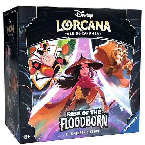 Ravensburger 11098250 Disney Lorcana: Aufstieg der Flutgestalten - Trove Pack Trading Card Game, White