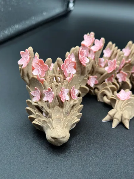 [CHIKI] 3D Printed Cherry Blossom Dragon