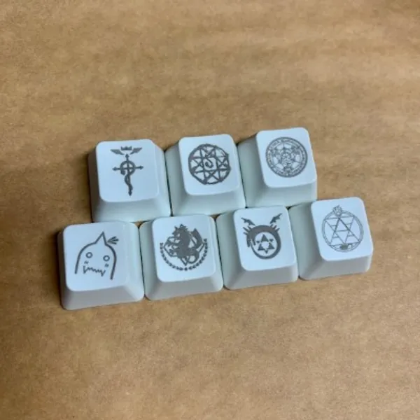 Fullmetal Alchemist Keycaps