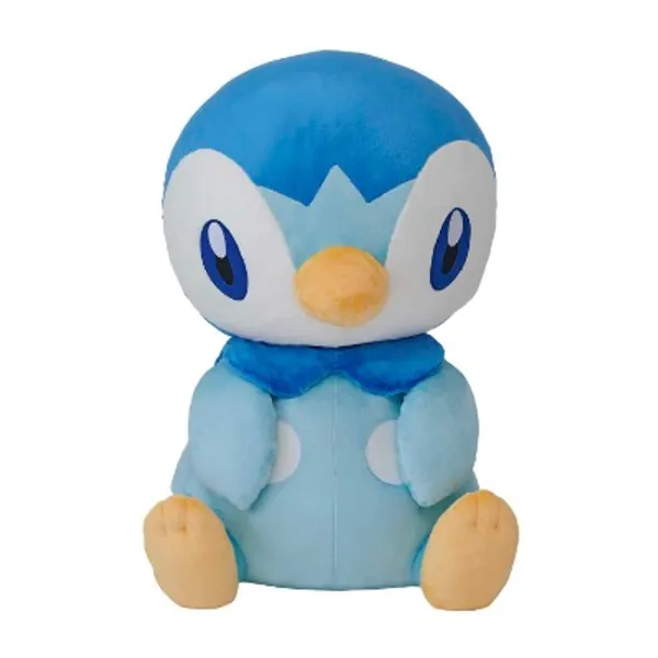 a giant piplup plushie