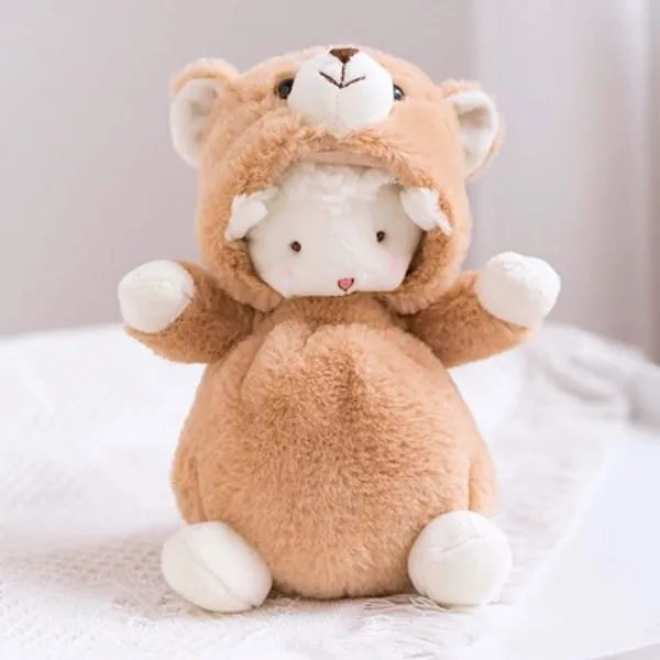 Brown Bear Lamb Plushie