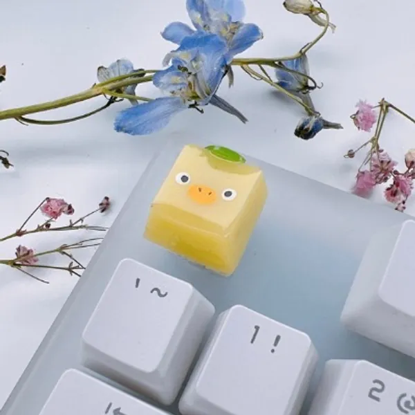 Bathing Duck Keycap