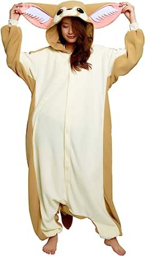 SAZAC Fennec Fox Kigurumi Halloween Costume Onesie - One Size