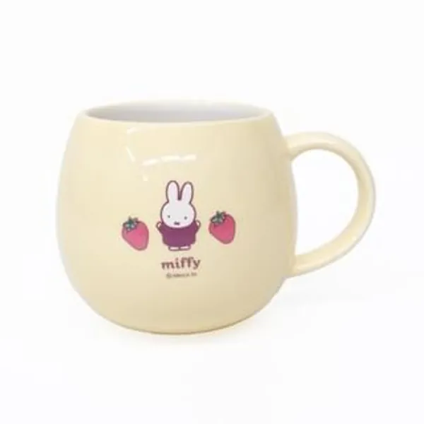 miffy Strawberry & Chocolate Series Ceramics Mug Cup (Pink)
