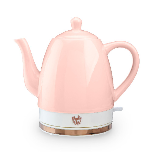 Noelle™ Pink Ceramic Electric Tea Kettle