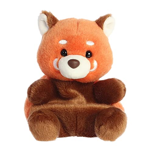 Aurora® Adorable Palm Pals™ Rei Red Panda™ Stuffed Animal - Pocket-Sized Fun - On-The-Go Play - Brown 5 Inches