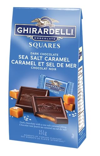 Ghirardelli Choc Sqr Drk & Crml Seasl 5.32 Oz