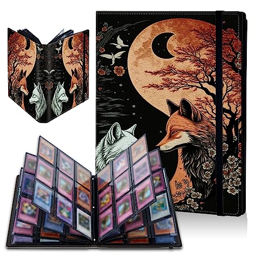 Yin-yang Fox Card Binder, 540 Pockets included 