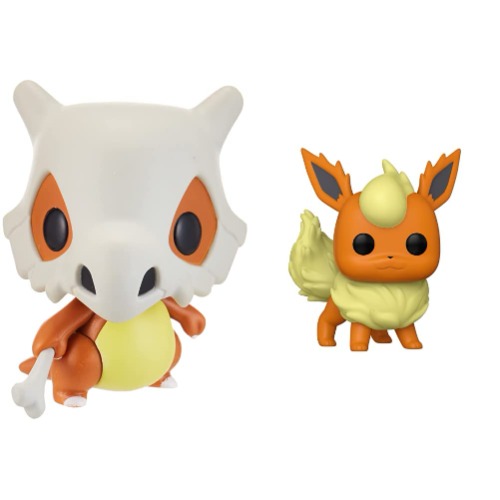 Funko POP Games: Pokemon- Cubone & POP Games: Pokemon- Flareon