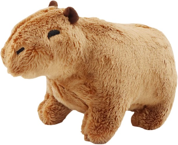 Capybara Stuffed Animal,Realistic Capybara Plush Lovely Stuffed Capybara, Heal Your Mood, Capybara Gifts for Kids Adults