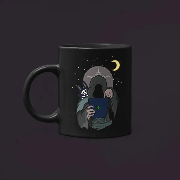 The Sims 4 Grim Reaper Coffee Mug Black 11 oz. / 33cl