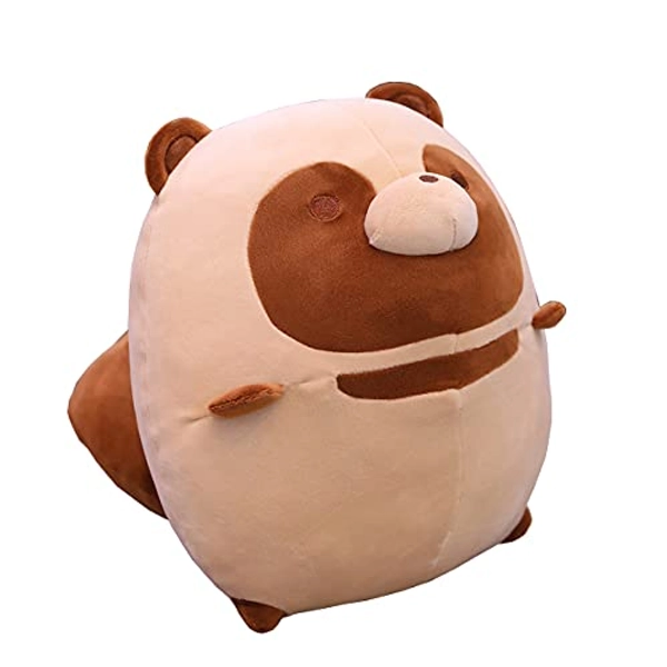 Whlo4U Raccoon Plush Pillow, Raccoon Stuffed Animal with Big Tail, Raccoon Plush Toy, Christmas Birthday Valentine Gifts for Kids Adults (23 inch) - 23 inch - Raccoon