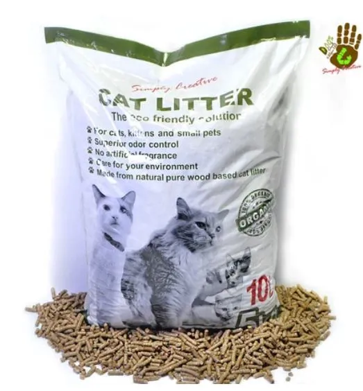 Simply Creative Wood-Based Cat Litter