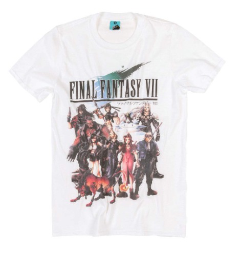 TruffleShuffle Final Fantasy VII Group White T Shirt