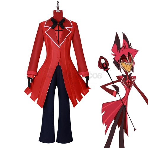 Anime Hazbin Hotel Cosplay Alastor Cosplay Costume Plus Size - M