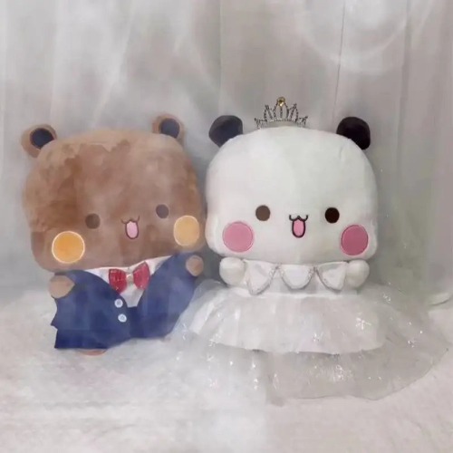 Dudu & Bubu Wedding Plushies for Celebrating Love and Joy - 2 Pcs / About 36cm