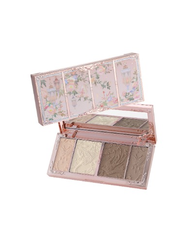 Butterfly Cloud Collar Embossed Highlight & Contour Palette | 02 Tawny Tea