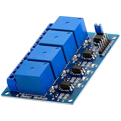 AZDelivery 4-Relais Modul 5V mit Optokoppler Low-Level-Trigger kompatibel mit Arduino inklusive E-Book! - 1