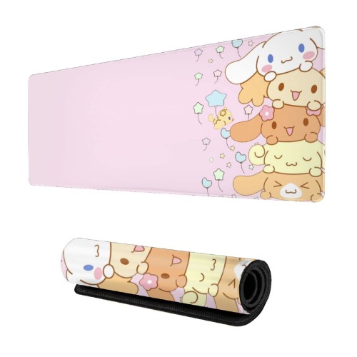 Kawaii Large Pink Mouse Pad