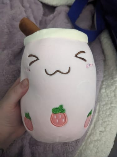 Fruity Boba Plushies - Strawberry / 20" / 50 cm