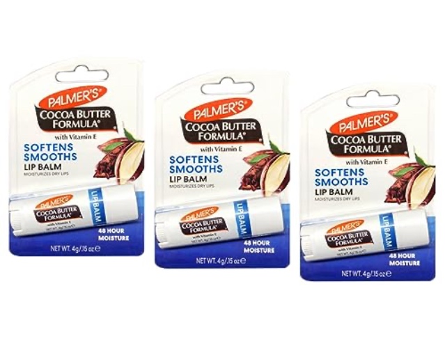 Palmer's Cocoa Butter Formula Lip Balm (3 Pack) - Cocoa - 4 g (Pack of 3)