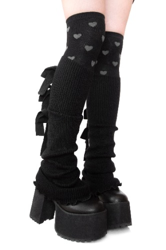 Sugar Ribbon Leg Warmers | Default Title