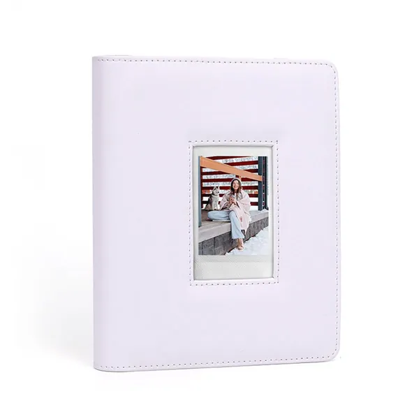 LAYOMI 288 Pockets Photo Album for Fujifilm Instax Mini 11 12 40 90 Evo Liplay Instant Camera, Photo Album for Polaroid Kodak HP Zink 2x3" Photo (Purple) - Purple