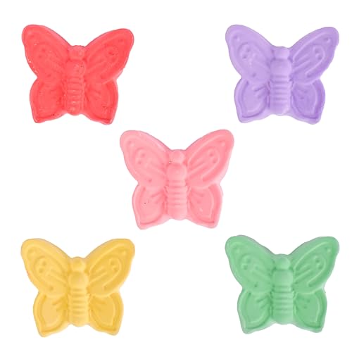 Butterfly Chalk – 5 Pieces of Colorful Sidewalk Chalk | Washable, Non-Toxic For Arts and Crafts | Kids Ages 3+ - Sunny Days Entertainment