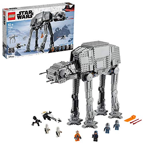 LEGO Star Wars at-at Walker 75288 Building Toy, 40th Anniversary Collectible Figure Set, Room Décor, Gift Idea for Kids, Boys & Girls with 6 Minifigures - Standard Packaging