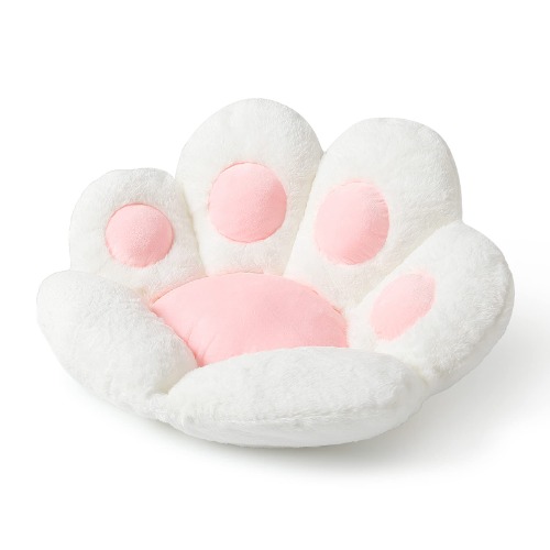 Cat Paw Cushion Comfy Kawaii Chair Cushion Bear Paw Lazy Sofa Office Floor  Pillow Cute Plush Seat Pad for Gaming Chair for Dining Room Bedroom Decor  Blue 27.5 x 23.6 inch 