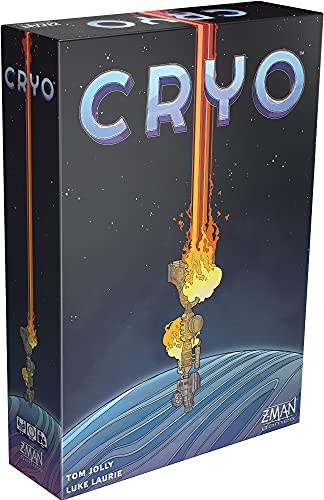 Cryo Board Game - Frigid Survival and Strategic Resource Management on a Distant Planet, Strategy Game for Kids & Adults, Ages 14+, 2-4 Players, 60-90 Minute Playtime, Made by Z-Man Games