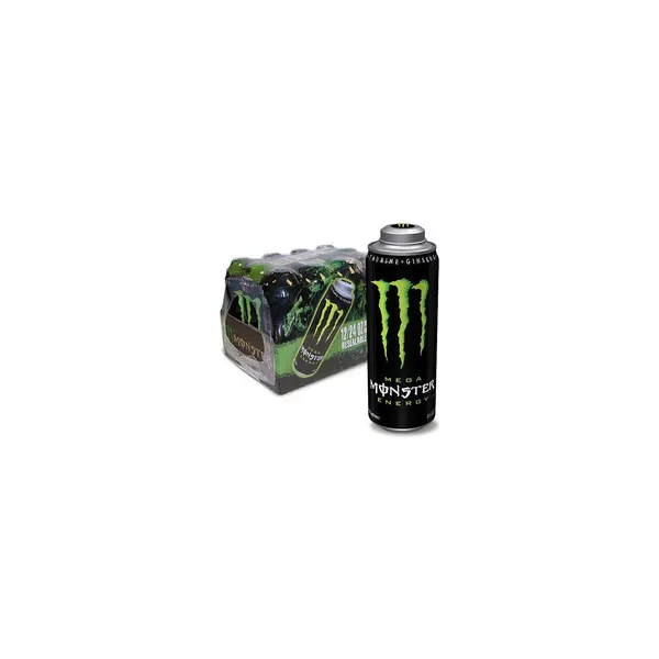 Monster Energy Mega Cup, 288 Fluid Ounce - Mega 24 Fl Oz (Pack of 12)