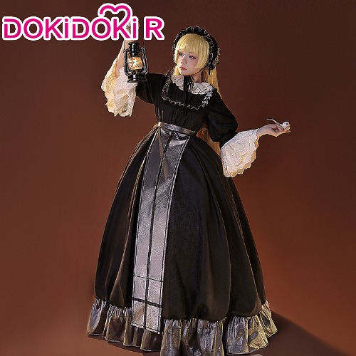 PRE-SALE DokiDoki-R Anime GOSICK Cosplay Victorique De Blois Halloween Female Victorique De Blois Cosplay Costume Lolita Dress