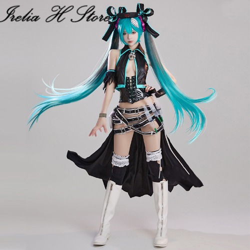 Irelia H Store Shiie Cosplay calcium Ca Cosplay Costume Karune SHI-E Prisoner and Paper Airplane miku Halloween Costumes women