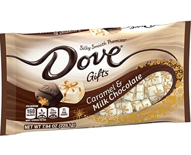 Dove Holiday Promises Silky Smooth Caramel & Milk Chocolate - 7.94oz - 