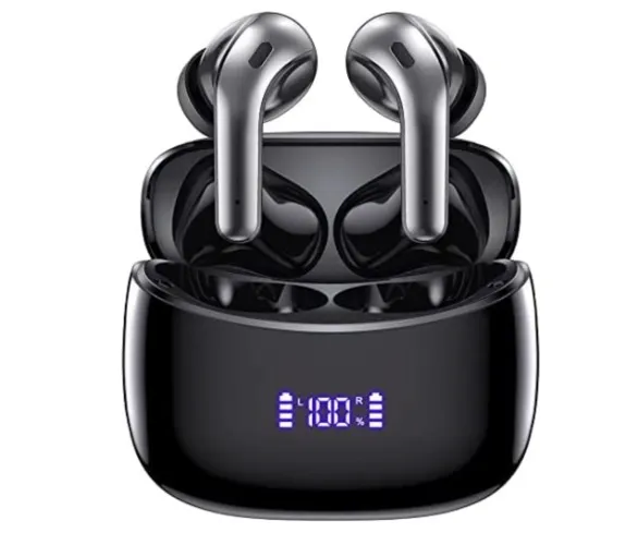 Amazon.com: Wireless Earbuds 50H Playback Bluetooth Headphones with Wireless Charging Case Waterproof Ear Buds in-Ear Earphones with Microphone for Android iOS Gaming Computer Laptop TV Sport ZINGBIRD-VEAT00L : Electronics