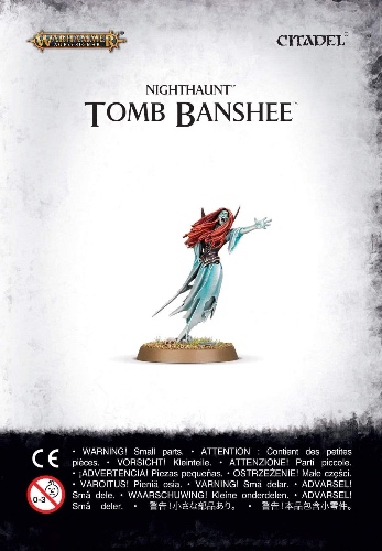 GAMES WORKSHOP 99070207003" Fine Cast Vampire Counts Tomb Banshee Action Figure