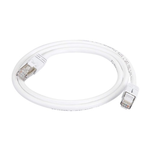 Amazon Basics RJ45 Cat 7 High-Speed Gigabit Ethernet Patch Internet Cable, 10Gbps, 600MHz - White, 3-Foot, 5-Pack - 50 Foot 1-Pack White