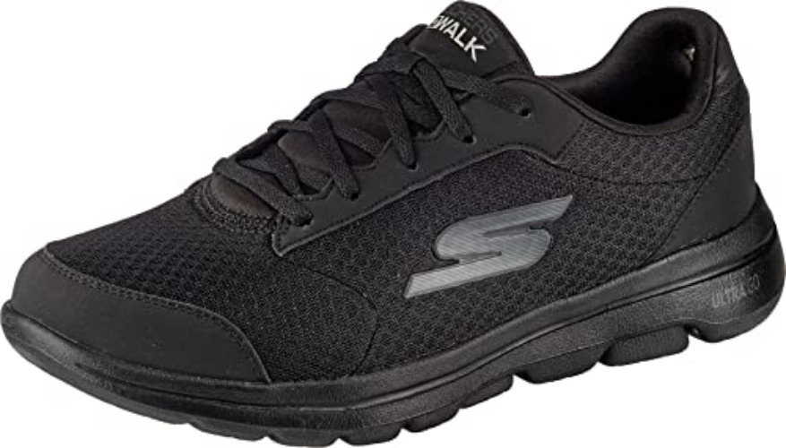 Skechers Men's Gowalk 5 Qualify-Athletic Mesh Lace Up Performance Walking Shoe Sneaker