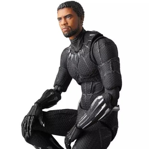 Commemorative Black Panther Action Figure 18cm - Marvel Official